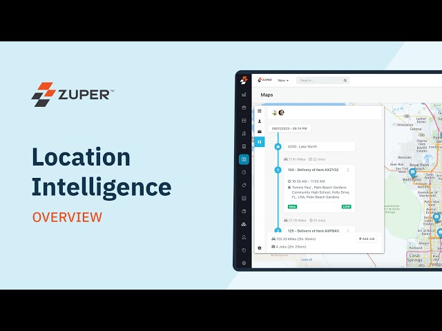 Zuper’s Location Intelligence Demo Video class=