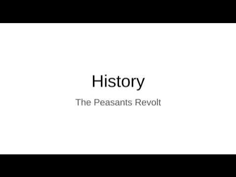 Peasants Revolt - YouTube