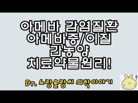 아메바성 간농양/이질(아메바증, Amebiasis, amebic liver abscess) 치료약물: Entamoeba histolytica