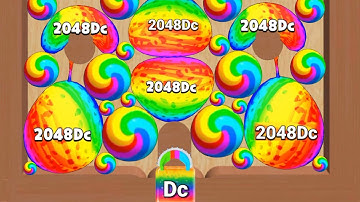 🌈 Blob Merge 3d ( jelly 2048) 🆚 Falling sand ball Gameplay New Update part 15