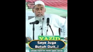 Ustadz Pasti Butuh Duit..! | Ustadz Yazid bin Abdul Qadir Jawas #salaf #bidah #sesat