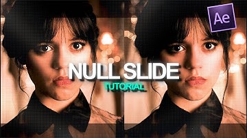 Null Slide Transition | After Effects Tutorial | Null Slide After Effects | AE Transition