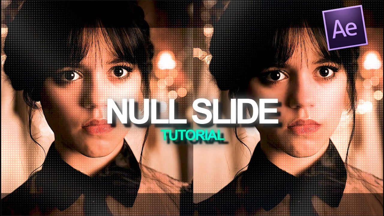 Null Slide Transition | After Effects Tutorial | Null Slide After ...