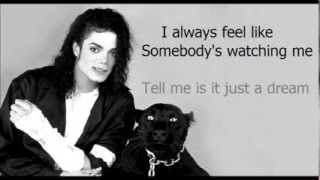 Somebody's watching me - Rockwell ft. Michael Jackson ( Lyrics Chorus ) chords