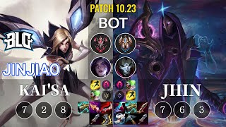 BLG Jinjiao Kai'Sa vs Jhin Bot - KR Patch 10.23