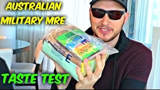 Testing Australian Military MRE (Meal Ready to Eat)