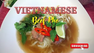 VIETNAMESE Beef Pho