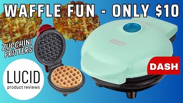 Dash Mini Waffle Maker - Review, How-to, Overview, Demos & Recipes