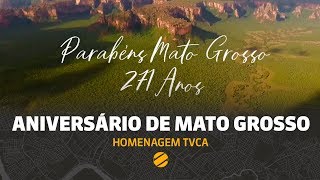 Hd Homenagem Da Tv Centro América Para O Aniversário De Mato Grosso Mai2019