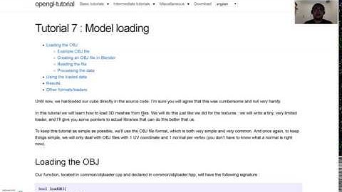 OpenGL Tutorial 7 - Model Loading