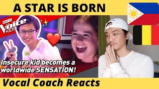 VIRAL SENSATION Justin Degryse: road to the final in The Voice Kids Belgium 2020 Reaction