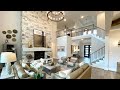 New luxury house tour  gorgeous home with living room decorating ideas