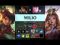Milio Support vs Seraphine - TW Challenger Patch 25.19