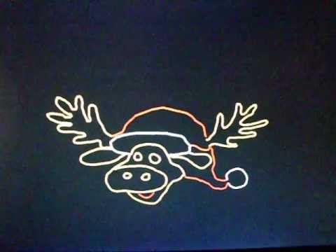 Weihnachts Laser Show Youtube