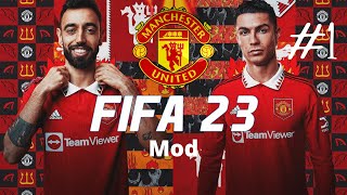 FIFA 23 mod Manchester Utd Career Mode EP1 | The Rebuild Begins Today