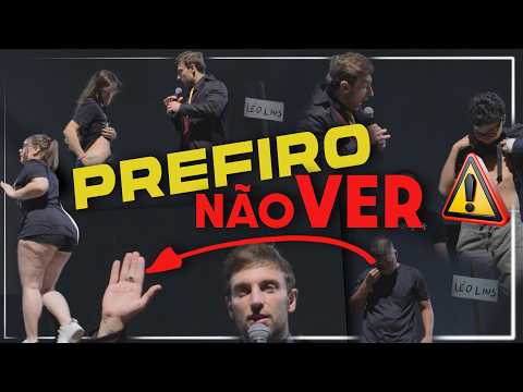 O cara tirou o olho no Palco!!