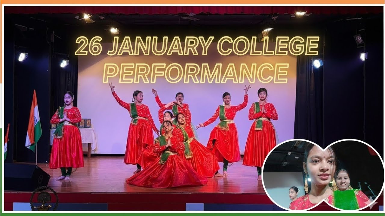 Republic day performance 💗 #26january #republicday #today #fun #song 