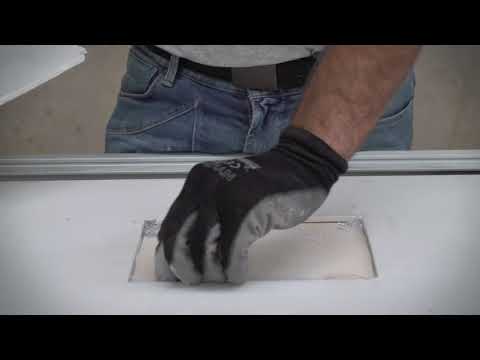 tutorial 03 - how to drill holes in the porcelain large format Tiles / Large Slabs