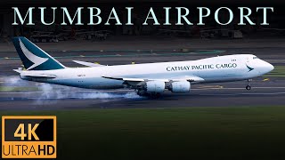 Mumbai Airport | Runway 09 | Plane Spotting | MEGA Compilation [4K]