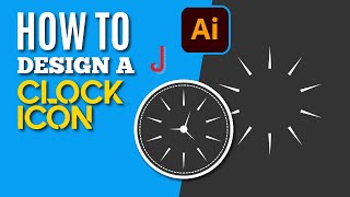 How to Design a Clock Icon in Adobe Illustrator | Step by Step Tutorial