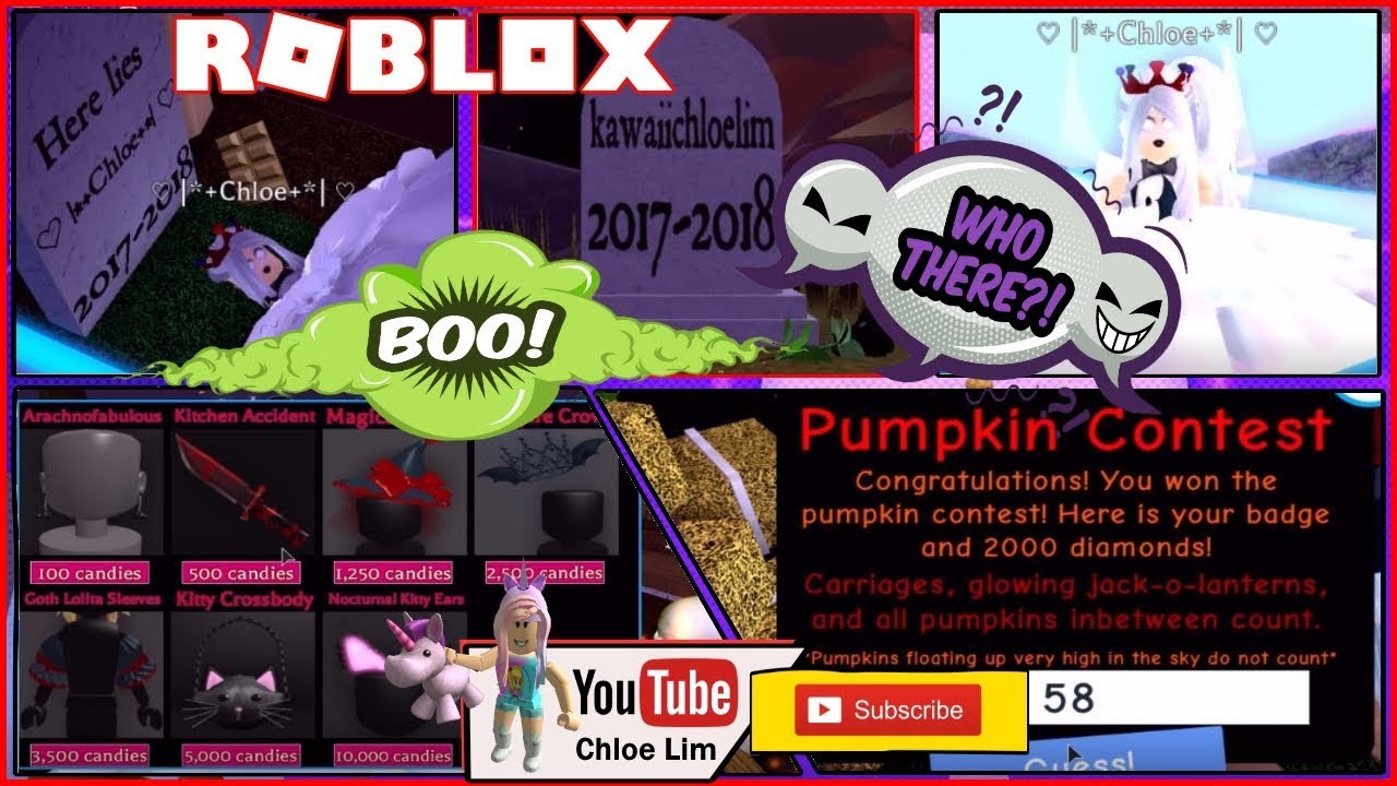 how to get the pumpkin contest 2018 badge tip trick roblox royale high royalloween