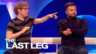 Josh Has Started Clapping Like Alex - The Last Leg