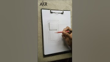 3D Number sketch 87 ll day 94 challenge of 365 Days #sketch #practice