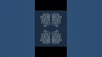 Symmetry Drawing | Quadrant Symmetry Pattern | A112 #digitaldrawing #procreatedigitalart  #procreate