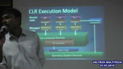 VELTECH MULTITECH DEPT OF IT GUEST LECTURE - 01.03.2019