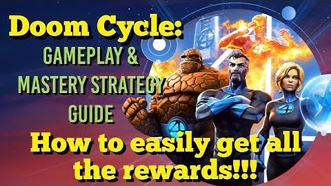 MCOC - New Game Mode: Doom Cycle | Gameplay & Mastery Strategy Guide - How to Get All the Rewards!!