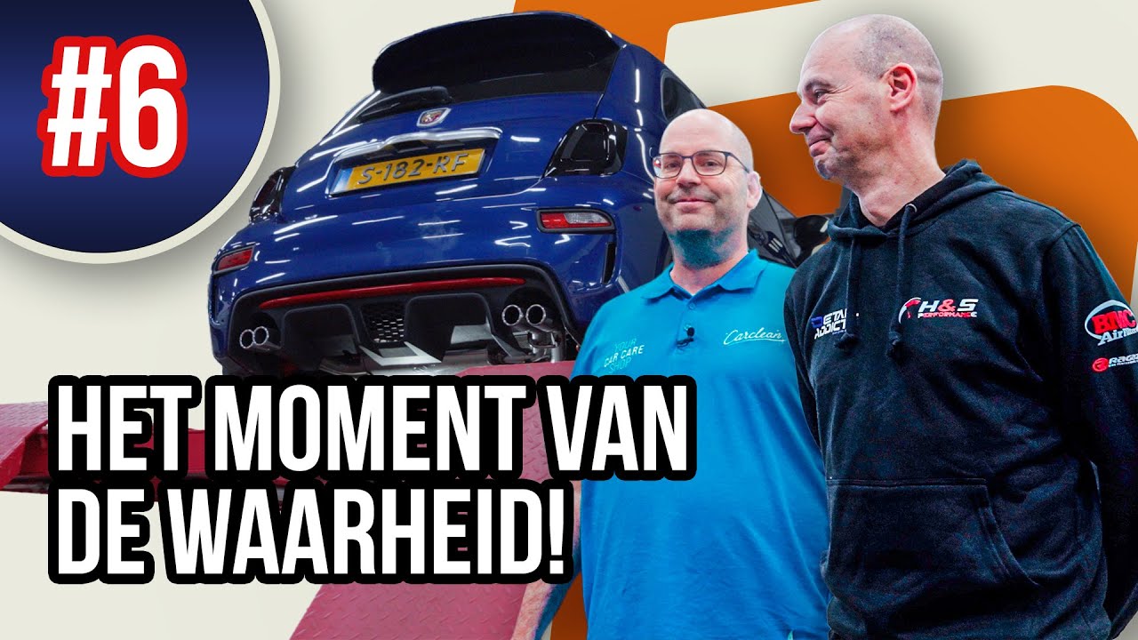 Onze Abarth 595 wordt SUPERMOOI en DUUR! DIKKE upgrades en TUNING bij H&S Corse! 