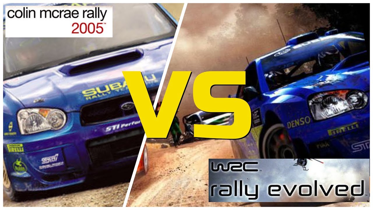 Colin Mcrae Rally 2005 vs WRC Evolved - PS2 - Retro revansch