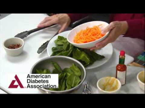 hot-glazed-tuna-steak-with-pecan-spinach-salad-from-linda-gassenheimer