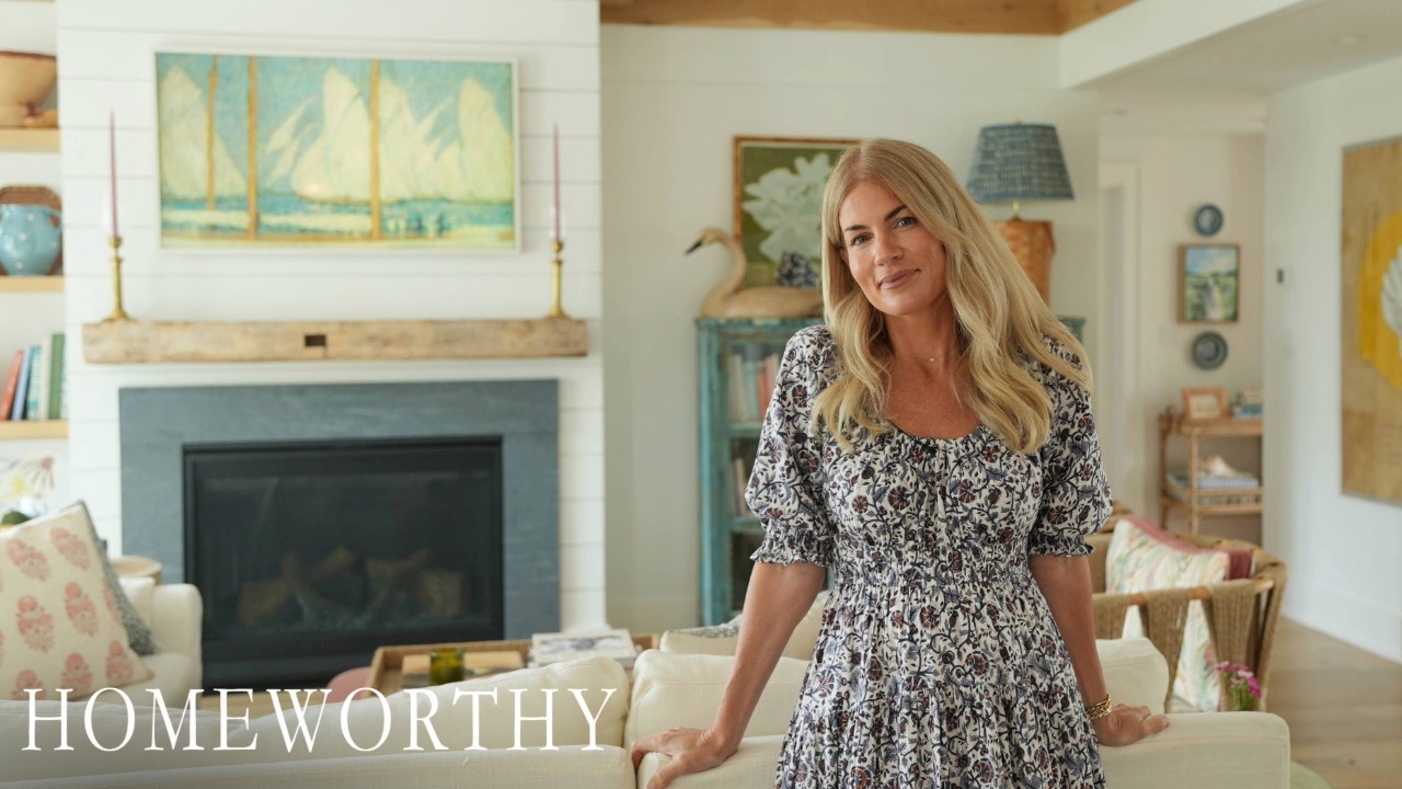 HOUSE TOUR | Inside Liz Joy's Coastal Chic Connecticut Home | Garden Ideas for Home