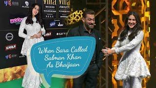 When Sara Ali Khan Called Salman Khan As Bhaijaan