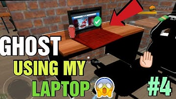 Ghost using my laptop || BTC miner in internet cafe simulator || Internet cafe Simulator - OK Gaming