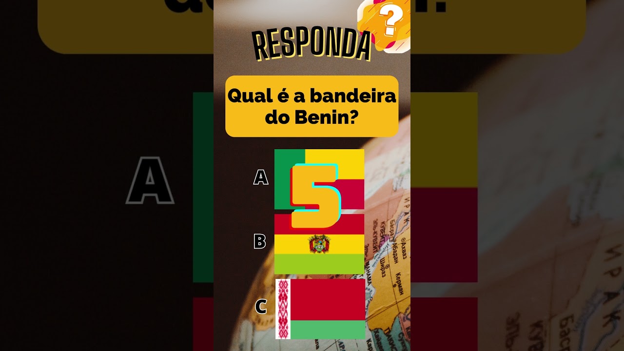 Qual é a bandeira do Benin?