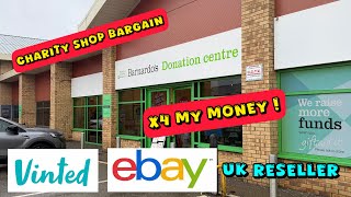 X4 my money on this one item from the charity shop !!!