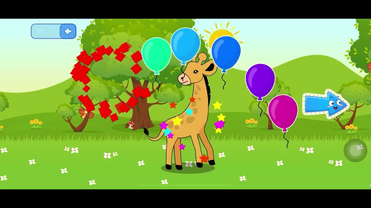 Learn about animals they are Dog and Giraffe Animal color YouTube