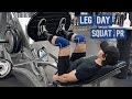 Trying To Get Legs Like Ronnie Coleman | Leg day vlog | Squat PR | rudisfit