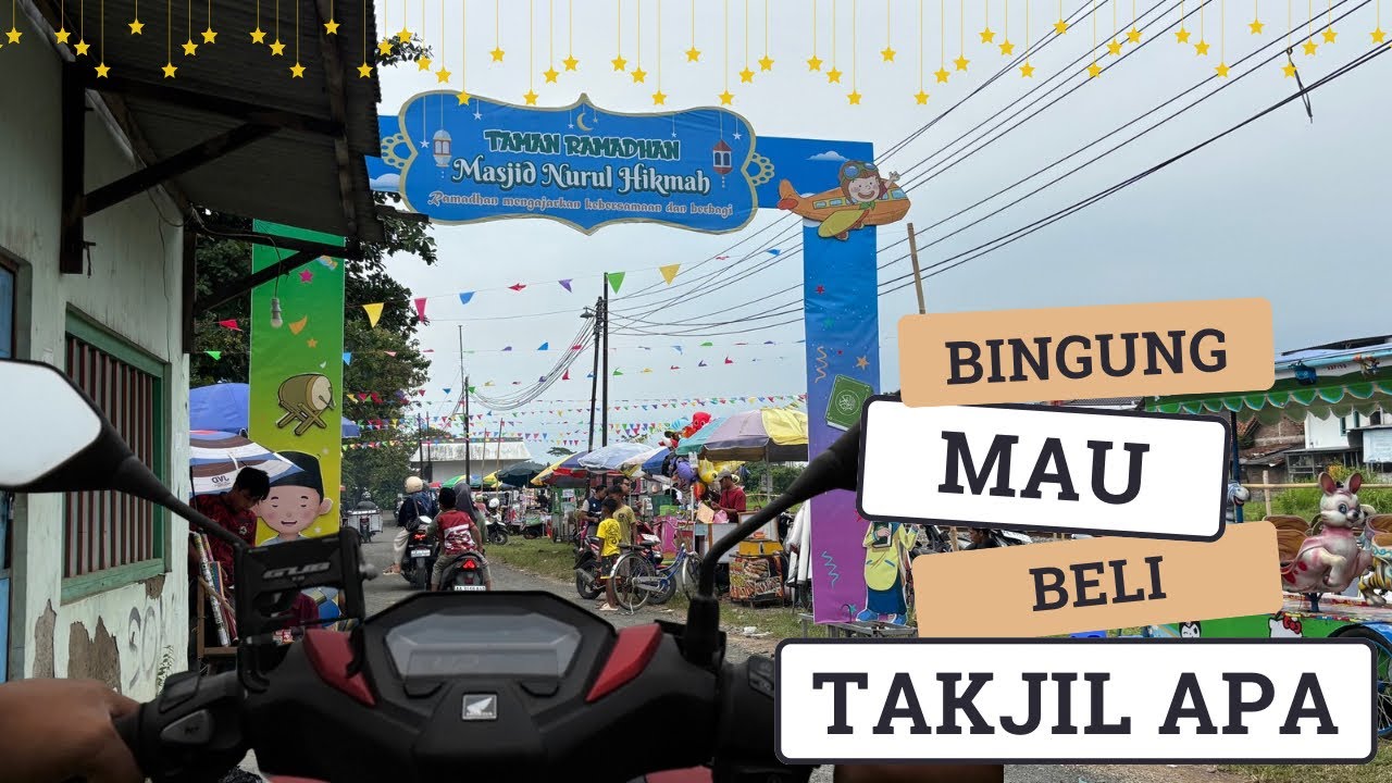 Gabut, Motoran Hunting Takjil di Kebumen