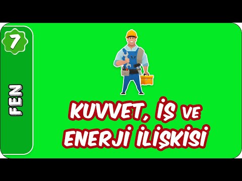 Kuvvet, İş ve Enerji İlişkisi | 7. Sınıf Fen #evokul Kampı