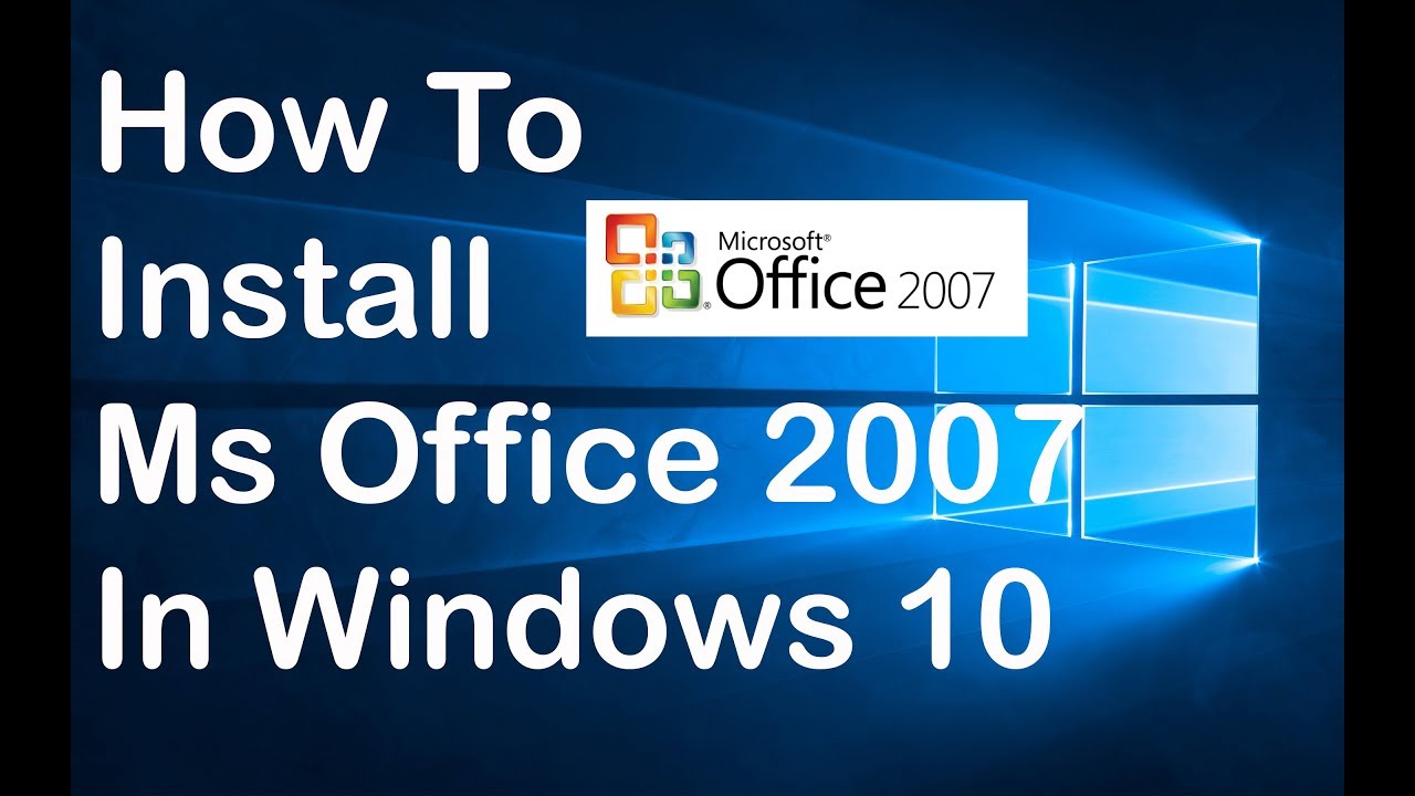 how to download microsoft office home and student 2007