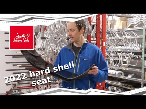 Introduction of the new 2022 AZUB hard shell seat for recumbents
