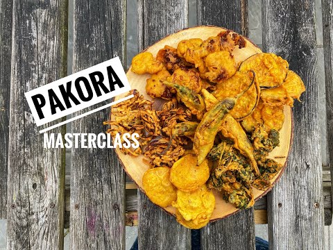 PAKORA MASTERCLASS  How to make the perfect pakora  Only pakora video you need  Food with Chetna