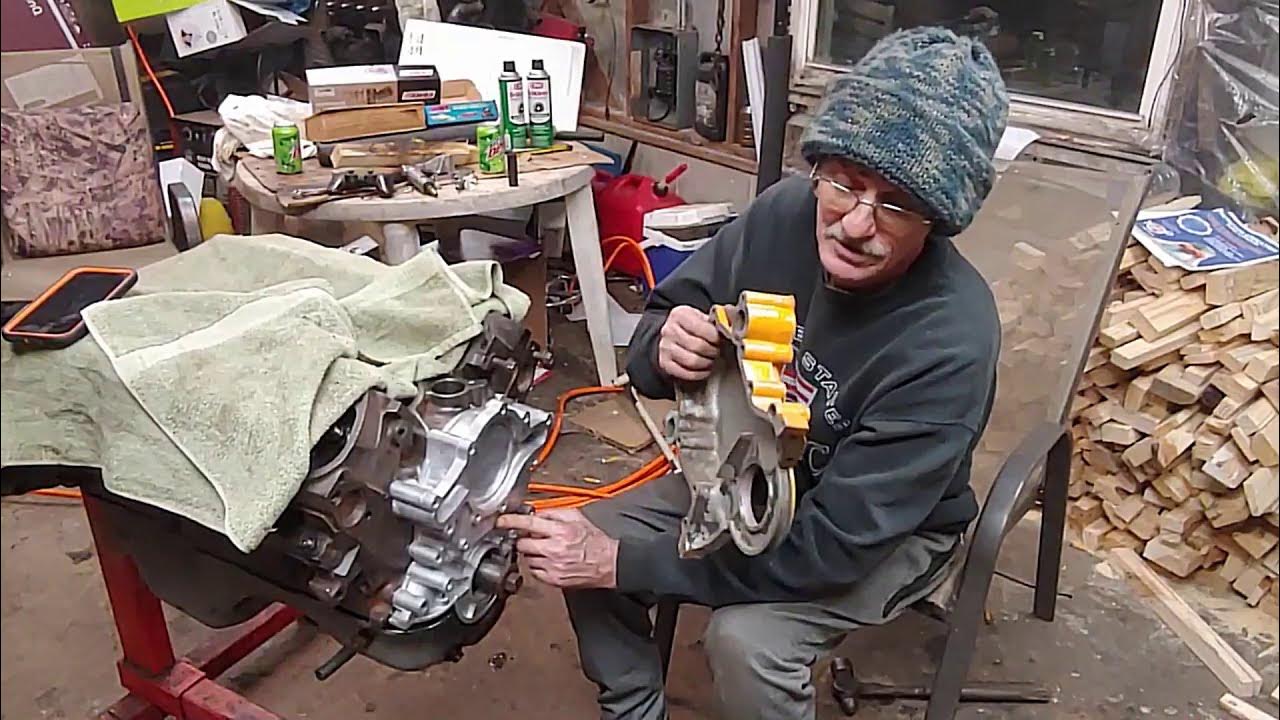 Installing heads with ARP studs and gear drive on the 302 small block ford back yard build PT 8