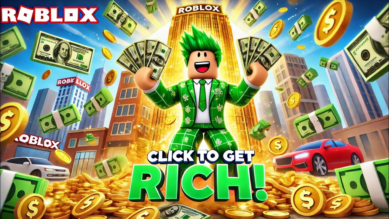 I Became a MILLIONAIRE in Roblox Click to Get Rich in 1 Day! 💰 - YouTube