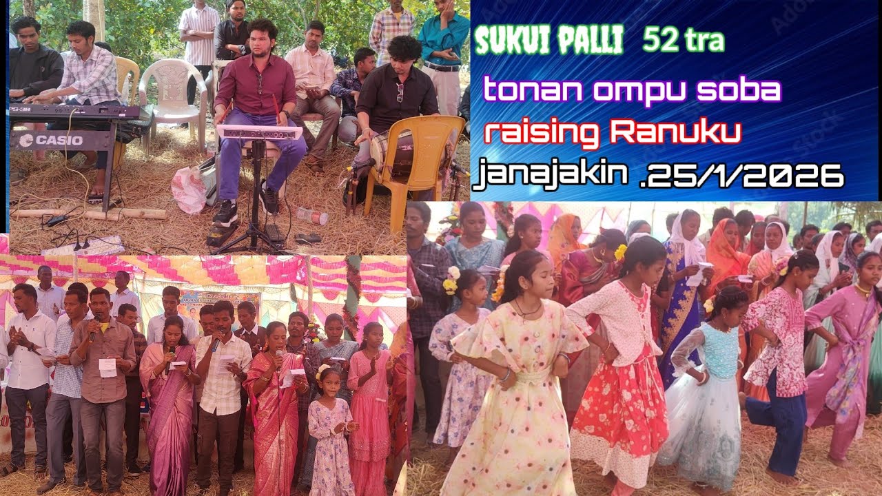 Sukui palli  ragaising Ranuku anab 52 tra tonan ompu soba janajakin 25/ .01/2026
