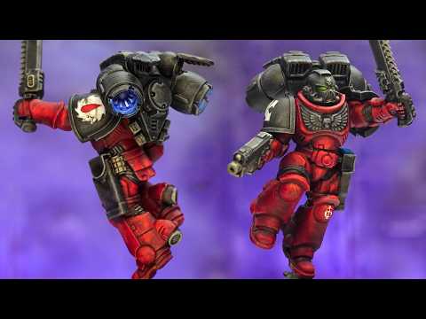 Speed painting Flesh Tearers (no airbrush)