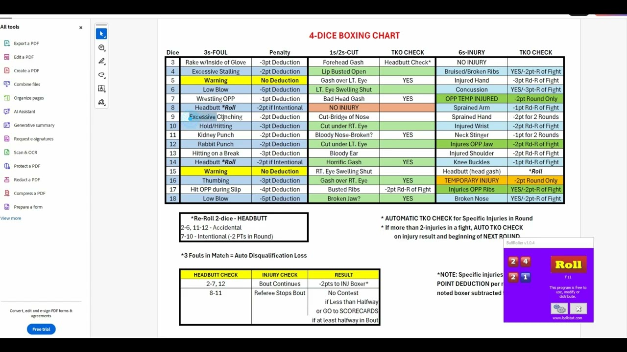 ABL MIDDLEWEIGHT BOXING TITLE - CERDAN VS MAYWEATHER (4-DICE BOXING GAME)